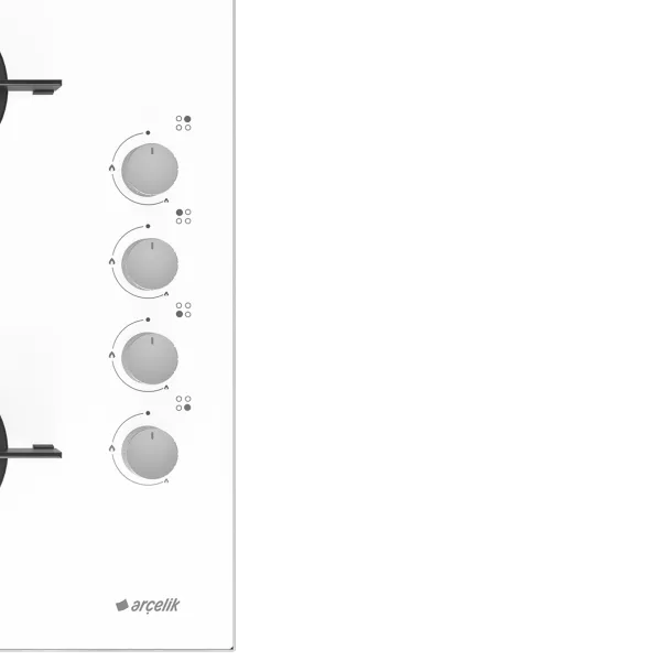 ARÇELİK STOC 827 B Set Üstü Ocak 7763670143